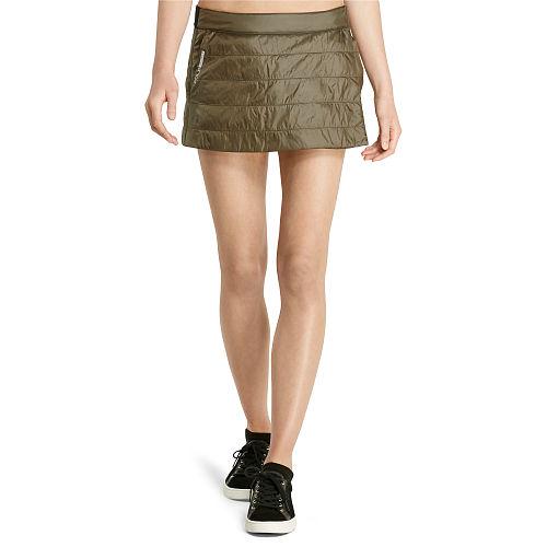 Polo Ralph Lauren Reversible Wrap Skirt Olive Bronze/polo Black