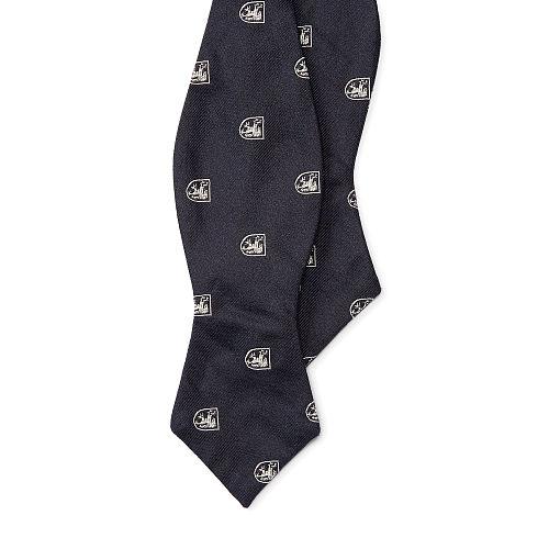 Polo Ralph Lauren Silk Club Bow Tie Navy/white