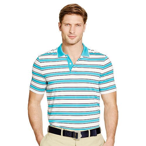 Ralph Lauren Rlx Golf Active-fit Performance Polo Sea Cruise/white/navy