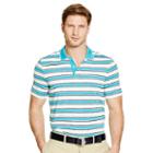 Ralph Lauren Rlx Golf Active-fit Performance Polo Sea Cruise/white/navy