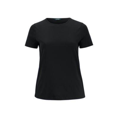 Ralph Lauren Monogram Cotton Tee Black