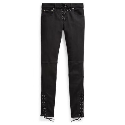 Ralph Lauren Tompkins Superskinny Jean Polo Black