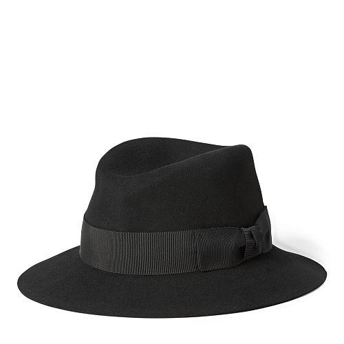 Polo Ralph Lauren Wide Brim Fedora (black)