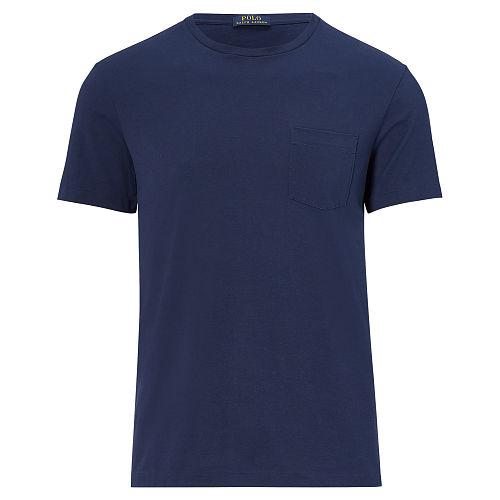 Polo Ralph Lauren Custom Fit Pima Cotton T-shirt Newport Navy