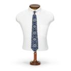 Ralph Lauren Handmade Concho-print Silk Tie Indigo