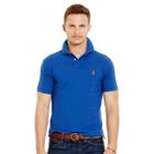 Polo Ralph Lauren Slim-fit Mesh Polo Shirt Beach Royal Heather