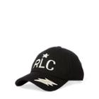 Ralph Lauren Lightning Bolt Wool Cap Check - Black