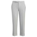 Ralph Lauren Cropped Straight Pant Sterling Grey Heather