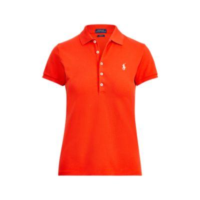 Ralph Lauren Slim Fit Polo Shirt Tomato