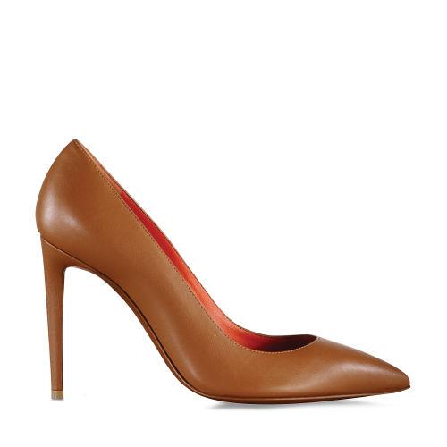 Ralph Lauren Nappa Celia Pump Rl Gold