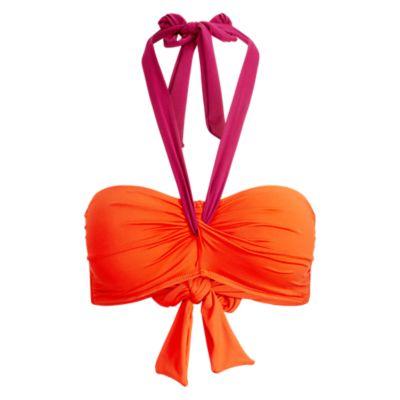 Ralph Lauren Halter Bikini Top Red/plum