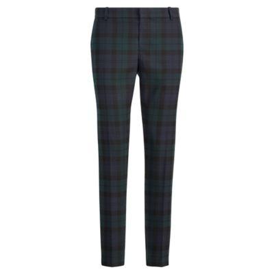 Ralph Lauren Tartan Twill Straight Pant Red Tartan