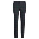 Ralph Lauren Tartan Twill Straight Pant Red Tartan