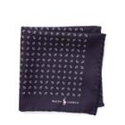 Ralph Lauren Macclesfield Pocket Square Navy