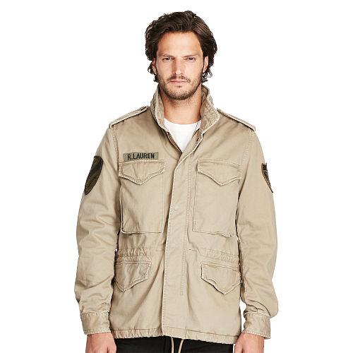 Ralph Lauren Denim & Supply Cotton Field Jacket Od Green