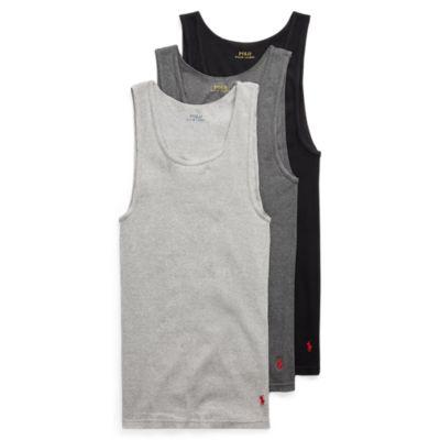 Ralph Lauren Classic Tank 3-pack Grey/black