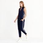 Ralph Lauren Lauren Mockneck Jumpsuit Navy
