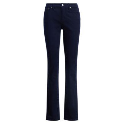 Ralph Lauren Premier Straight Curvy Jean Rl Navy