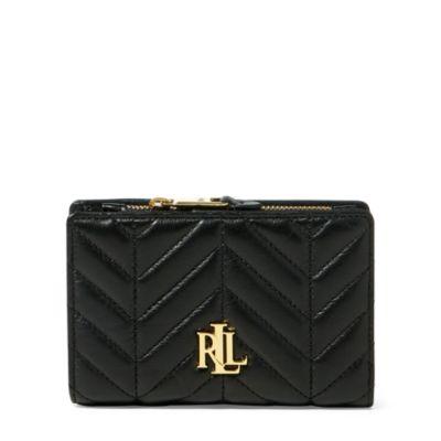 Ralph Lauren Carrington Compact Wallet Black