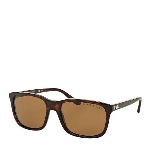 Ralph Lauren Rl Hinge Polarized Sunglasses Dark Havana