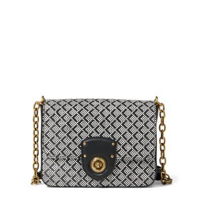 Ralph Lauren Crossbody Bag Black/white