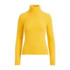 Ralph Lauren Cashmere Turtleneck Sweater Bright Yellow