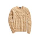 Ralph Lauren Wool-cashmere Crewneck Sweater Camel