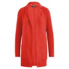 Ralph Lauren Merino Wool Open-front Coat Beefeater