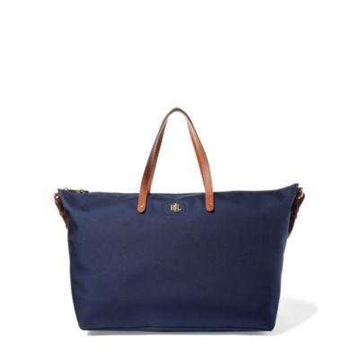 Ralph Lauren Nylon Darlene Duffel Bag Navy