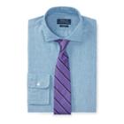 Ralph Lauren Slim Fit Chambray Dress Shirt 1067 French Blue