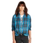 Ralph Lauren Denim & Supply Rl Boyfriend Plaid Shirt Halsey Plaid