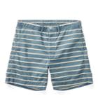 Ralph Lauren Rrl Slim Striped Cotton Short Faded Navy Natural