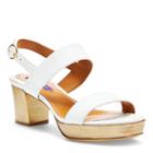 Ralph Lauren Laurean Nappa Sandal White