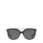 Ralph Lauren Metal-frame Square Sunglasses Shiny Black