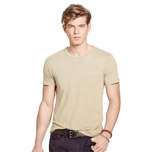 Polo Ralph Lauren Custom-fit Pocket T-shirt Surrey Tan