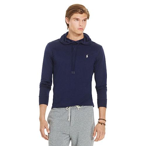 Polo Ralph Lauren Featherweight Pima Hoodie Cruise Navy