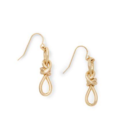 Ralph Lauren Knot Earrings Gold