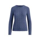 Ralph Lauren Wool-cashmere Crewneck Sweater Shale Blue Heather