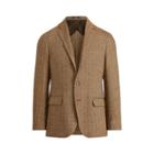 Ralph Lauren Morgan Herringbone Sport Coat Brown And Tan