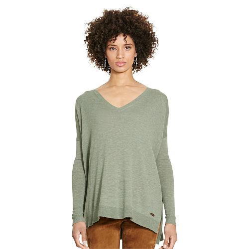 Polo Ralph Lauren Relaxed V-neck Sweater Lovette Heather