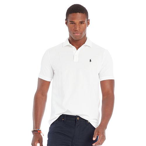 Polo Ralph Lauren Custom-fit Stretch Mesh Polo White
