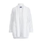 Ralph Lauren Aran-knit Cotton Cardigan White