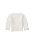 Ralph Lauren Cable-knit Cashmere Sweater Warm White 3m