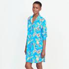 Ralph Lauren Lauren Paisley Jersey Sleep Shirt Paisley Blue Multi