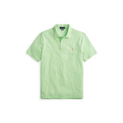 Ralph Lauren Custom Slim Fit Mesh Polo Cruise Lime