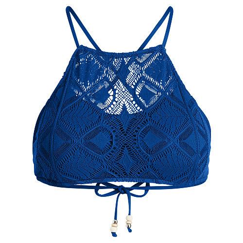Polo Ralph Lauren Crochet-overlay Bikini Top