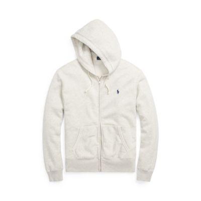 Ralph Lauren Cotton-blend-fleece Hoodie Brooklyn Heather