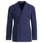 Polo Ralph Lauren Morgan Cotton-blend Sport Coat Navy And White