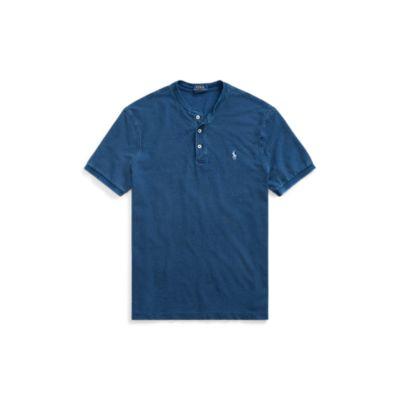 Ralph Lauren Featherweight Mesh Henley Medium Indigo