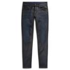 Ralph Lauren Tompkins Skinny Jean Black Coated Dark Indigo